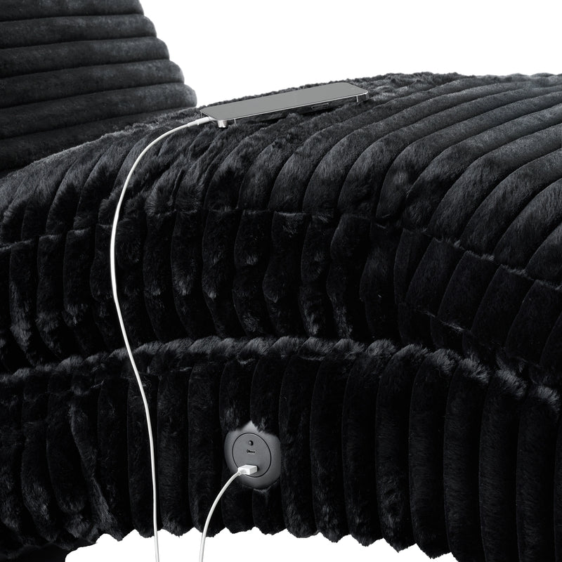 Nori Chaise with Heat Massage, USBC, LED