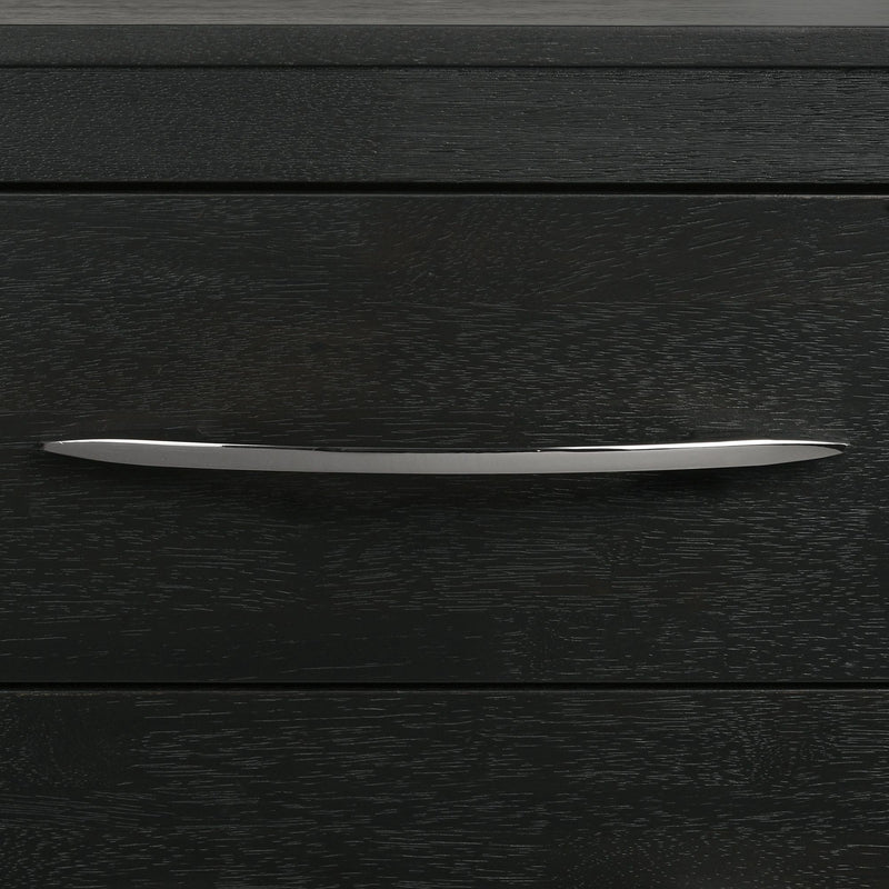 Allan Panel Bedroom Set in Black