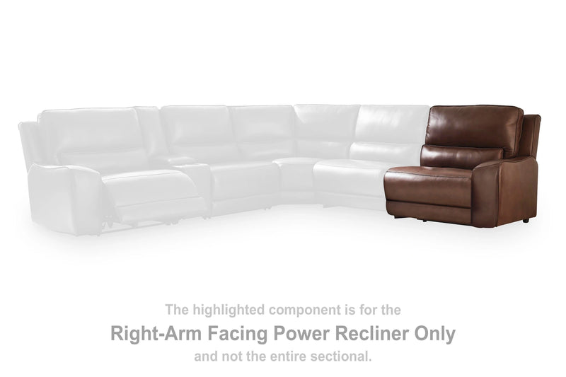 Silverbrooke Reclining Sectional with Storage Console