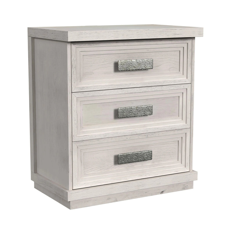 Avalanche Storage Bedroom Set in Antique White