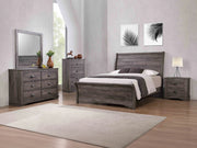 Crown Mark Furniture Coralee King Sleigh Bed in Gray B8100-K image