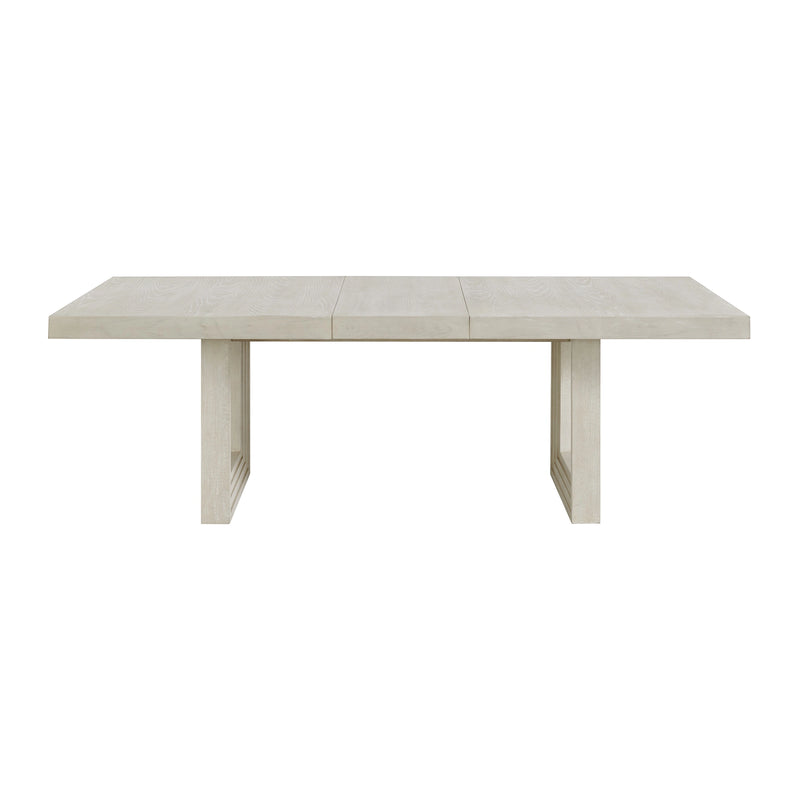 Avalanche Rectangular Dining Table with 18" Leaf in Antique White