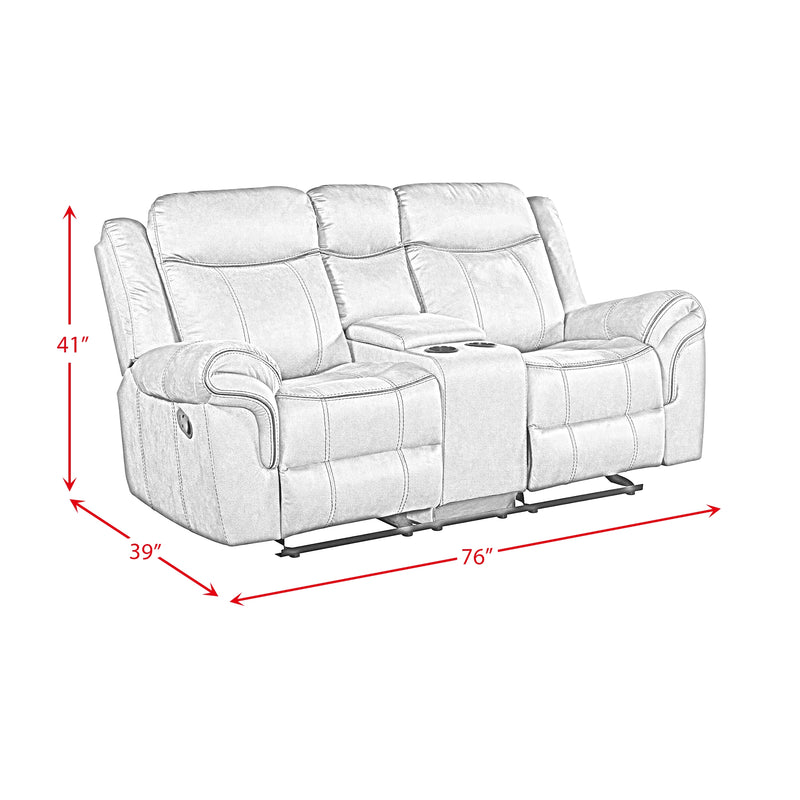 Sorrento Motion Loveseat with Console