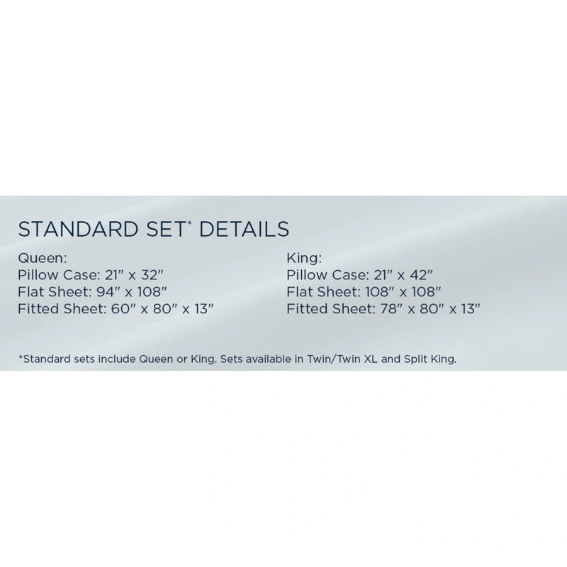 TEMPUR Classic Cotton Sheet Set Sandstone