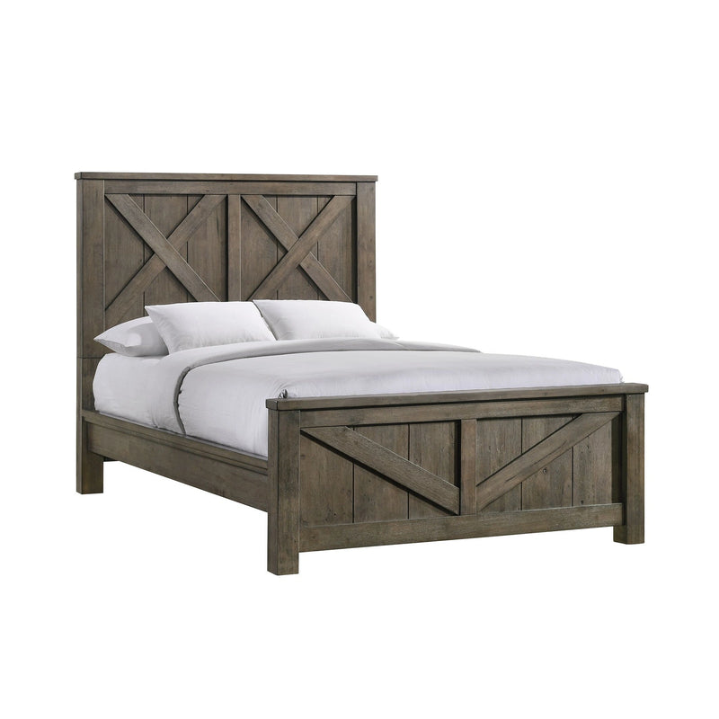 Maverick Panel Bedroom Set in Antique Grey