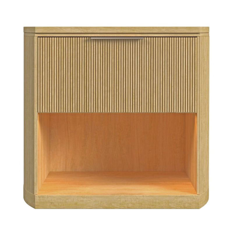 Sylvie 1-Drawer Nightstand with Touch Light LED