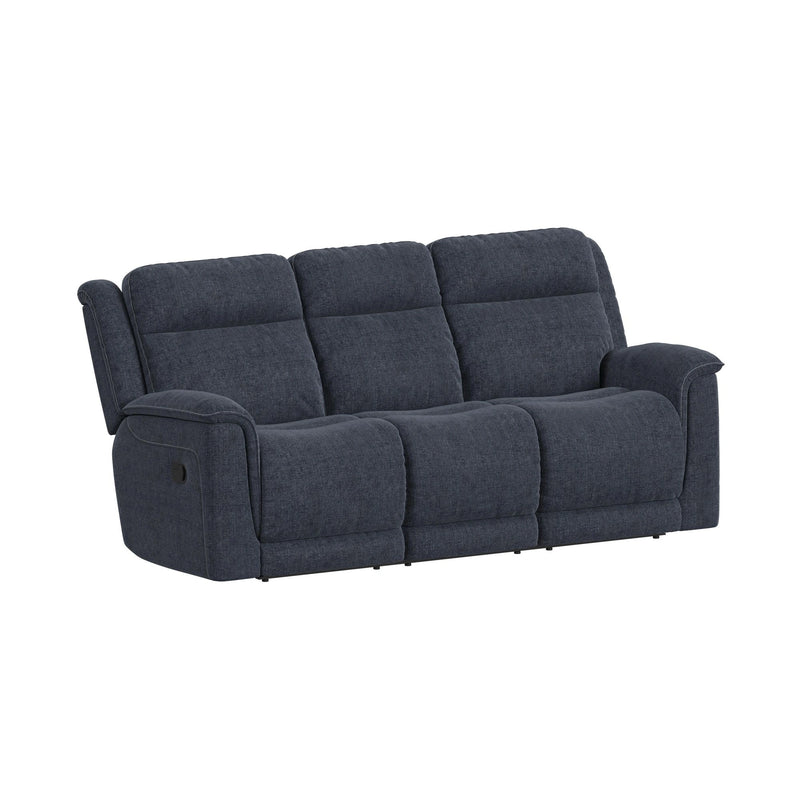 Striker Living Room Set in Bristol Cobalt