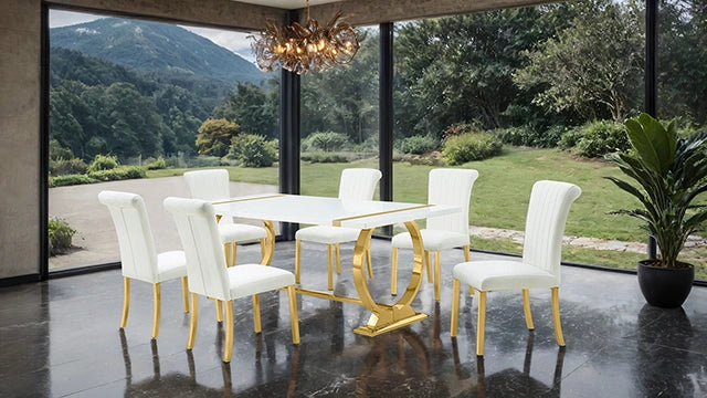 Holbaek 7 Pc 80" Dining Table Set