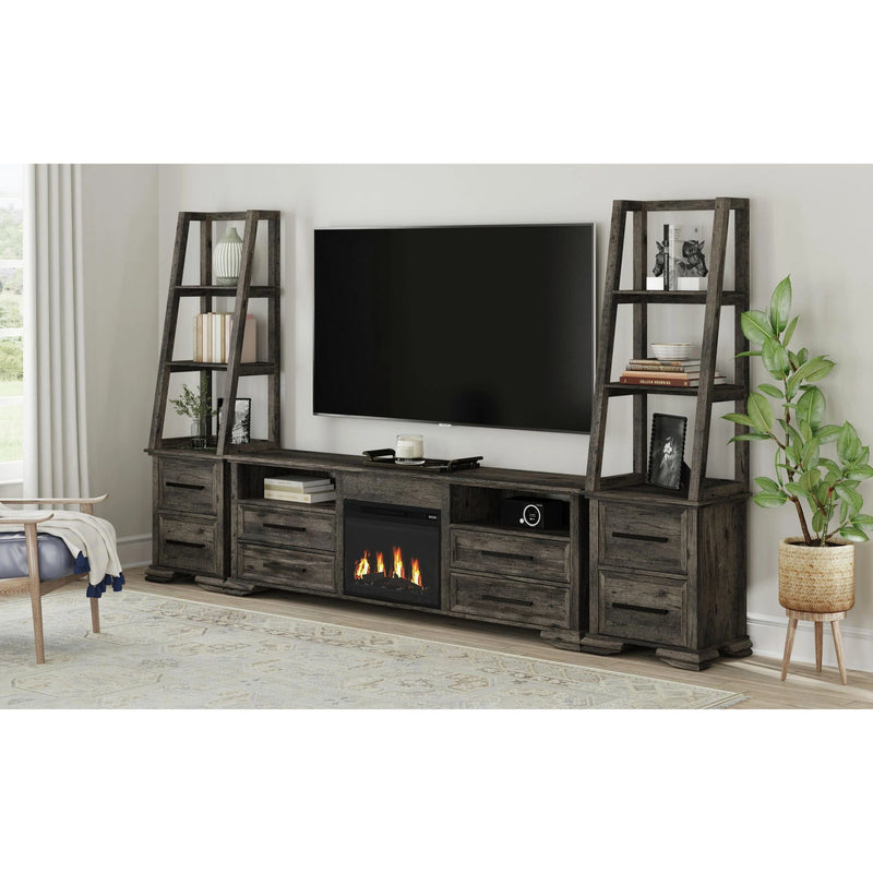Park Ridge TV Console in Charcoal