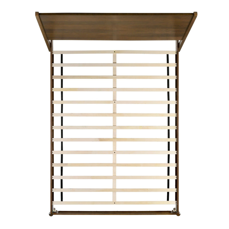 Malibu Panel Bed in Walnut