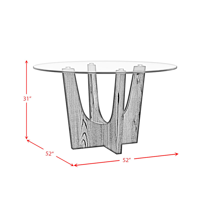 Oregon 5PC Dining Set in Black