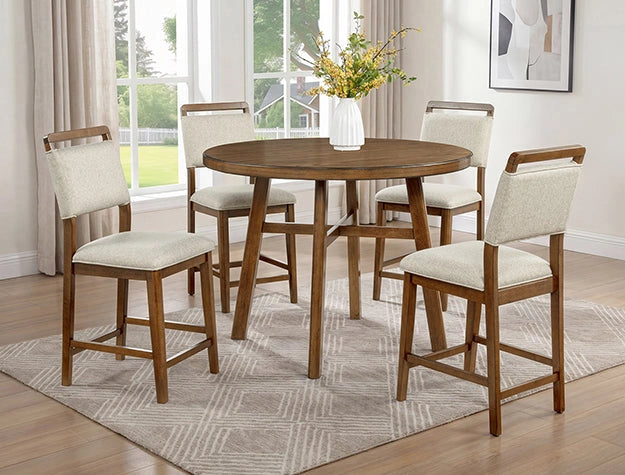 Blanche Counter Ht Chair Brown