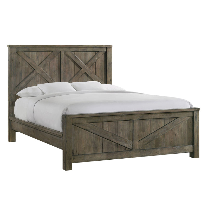 Maverick Panel Bedroom Set in Antique Grey