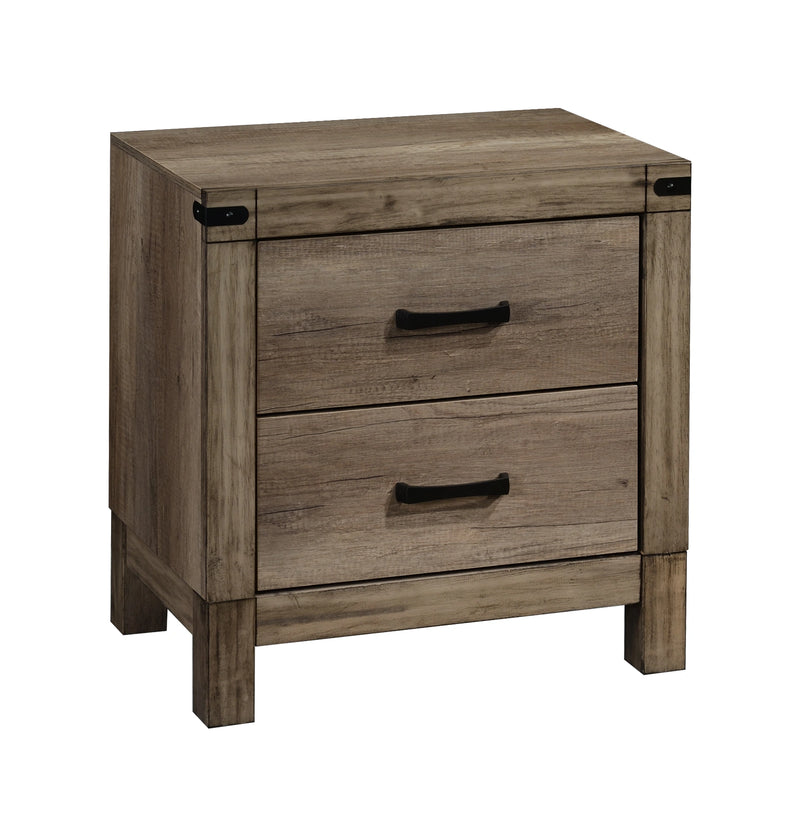 Crown Mark Furniture Matteo Tall Night Stand in Melamine image