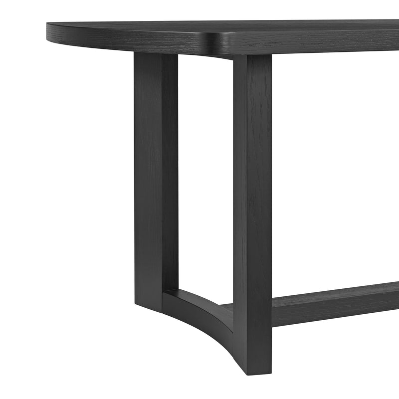 Portland Dining Table in Black