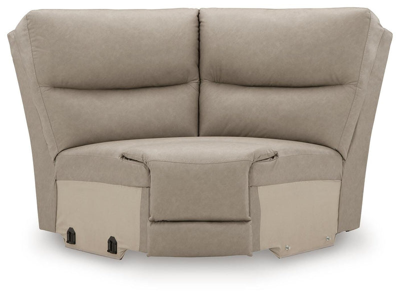 Brannigan Reclining Sectional with Storage Consoles
