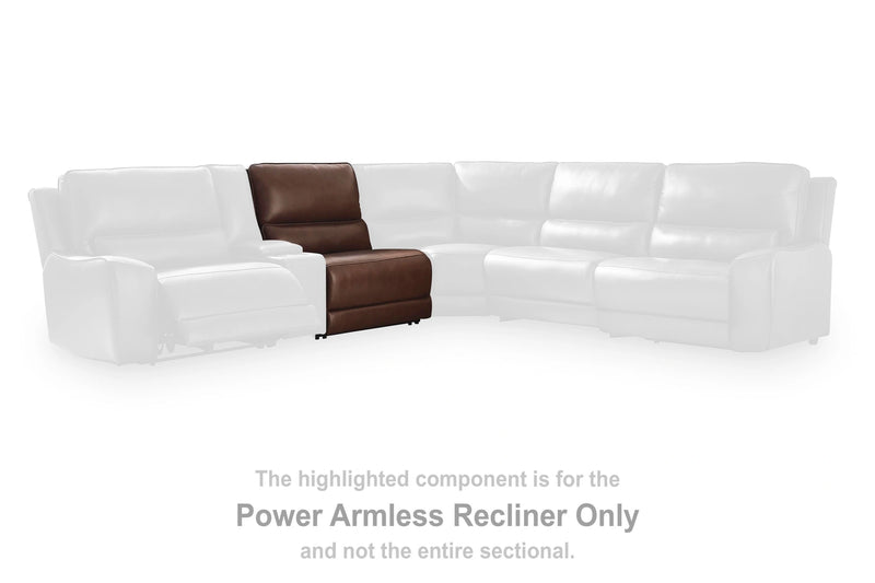 Silverbrooke Reclining Sectional with Chaise and Storage Consoles
