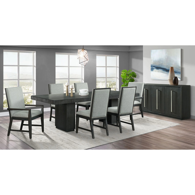 Donovan Dining Set in Gray