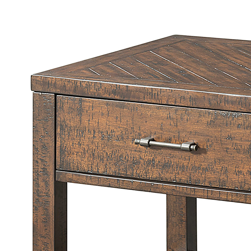 Jax End Table in Cherry