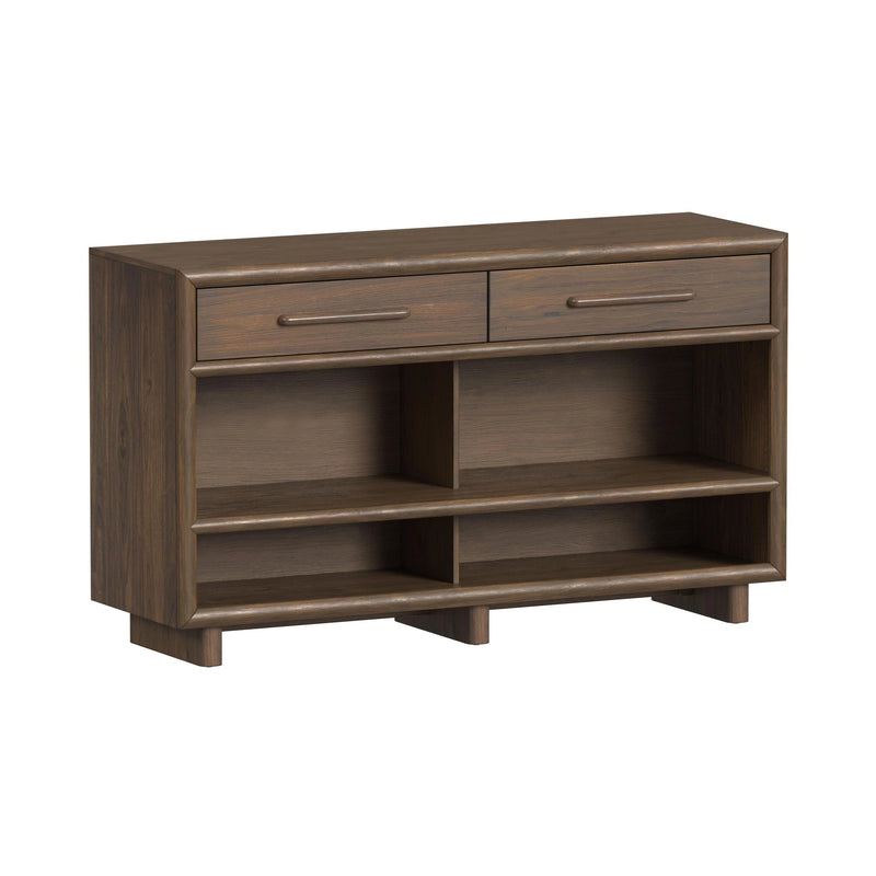 Brisbane 2PC Occasional Table Set in Brown-Coffee Table & End Table