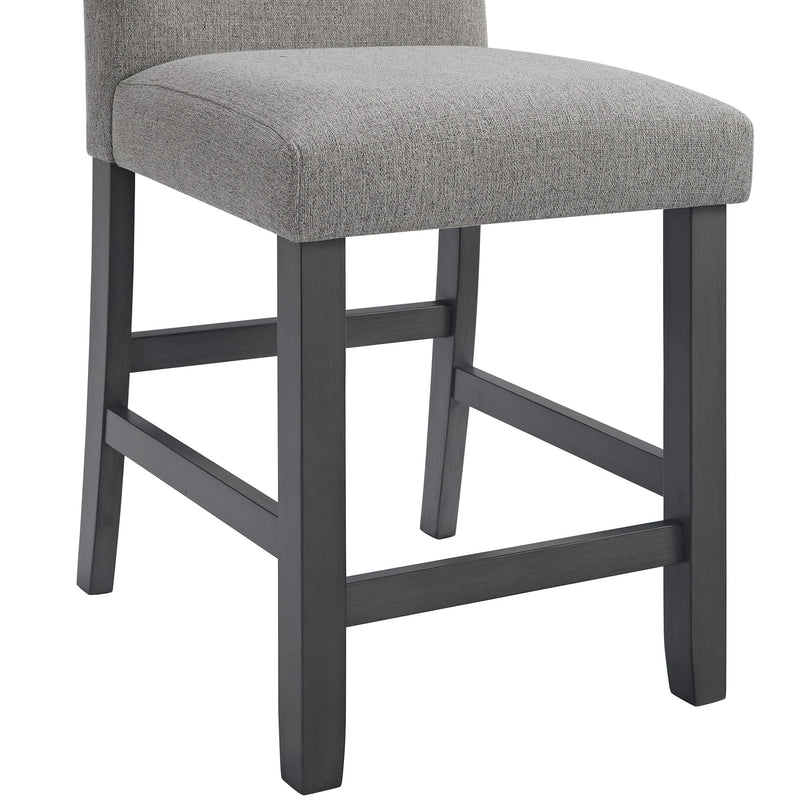 Seneca Counter Side Chair with Grey Fabric (2 Per Carton)