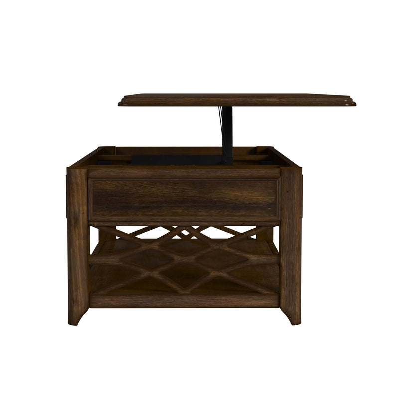 Phillipe Lift-Top Coffee Table in Cherry