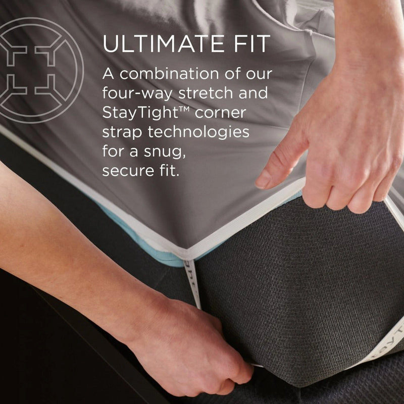 Tempur-Pedic ProPerformance Pillowcase Set - Graphite