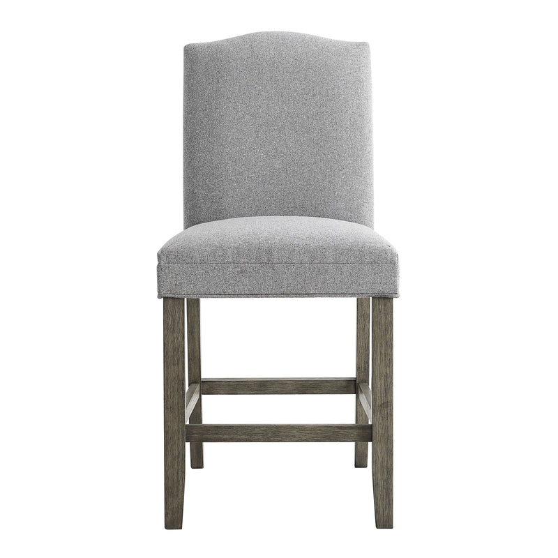 Steve Silver Grayson Counter Chair in Driftwood (Set of 2)