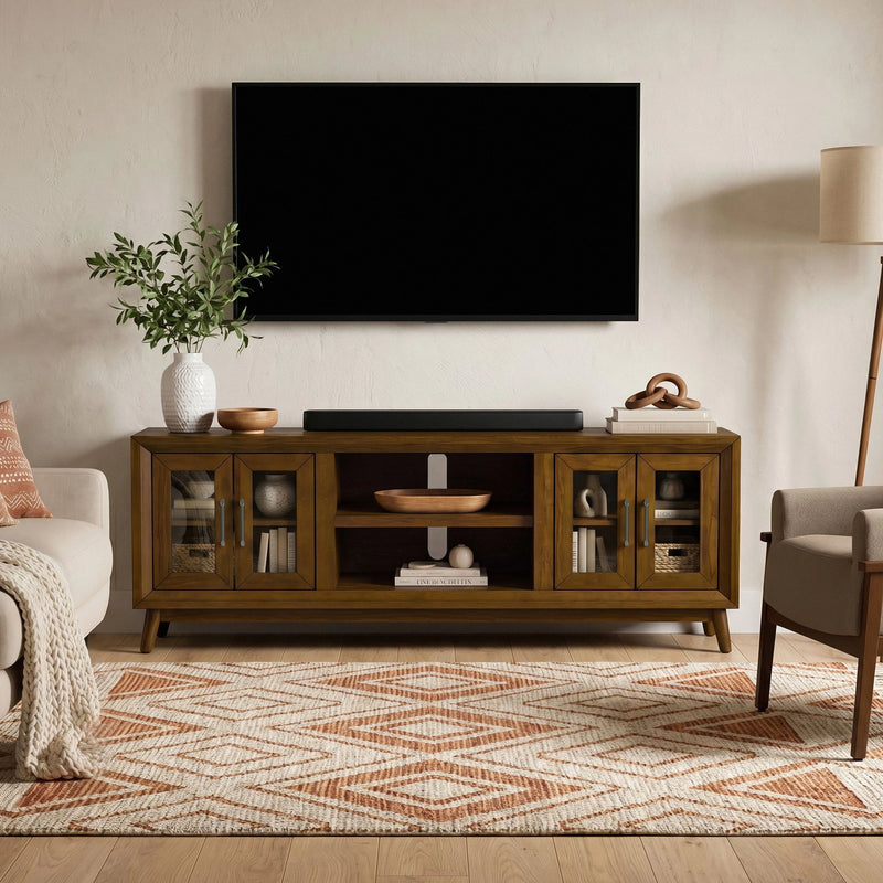 Santa Barbara TV Console in Walnut