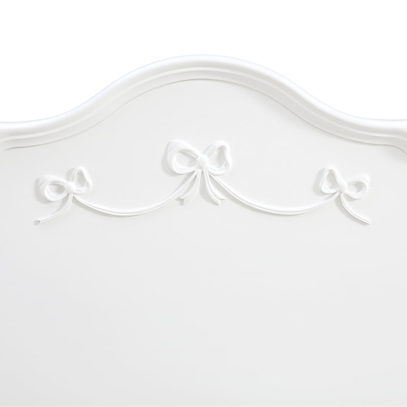 Alana Crib with Guardrails in White
