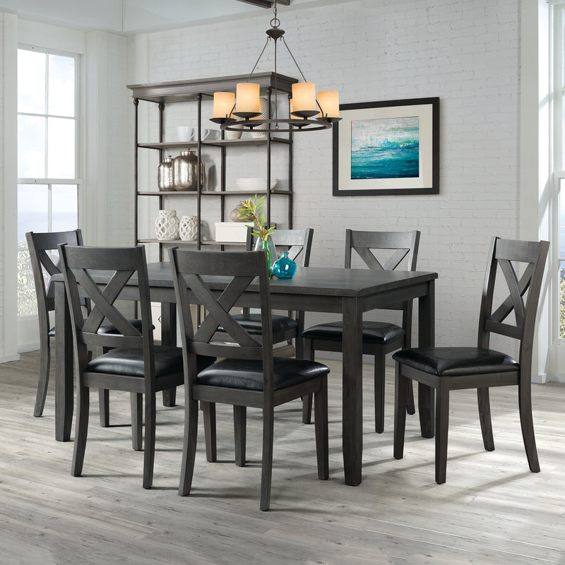 Alex 60" 7pcs Dining Set