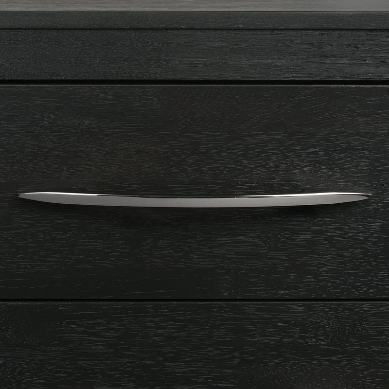 Allan 2-Drawer Nightstand in Black