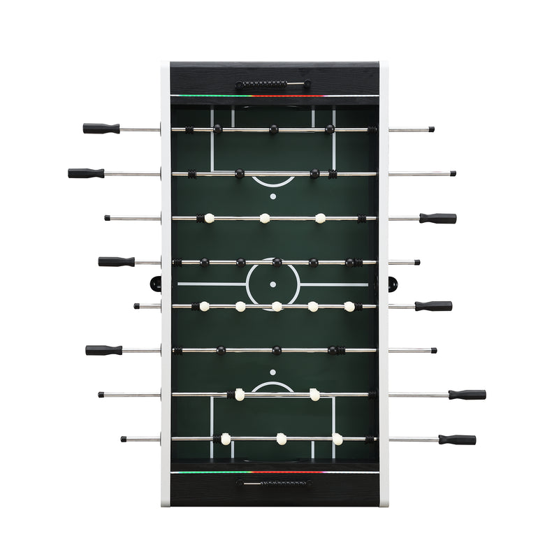 Amaya Indoor Foosball with LED in Black (3A Packing)