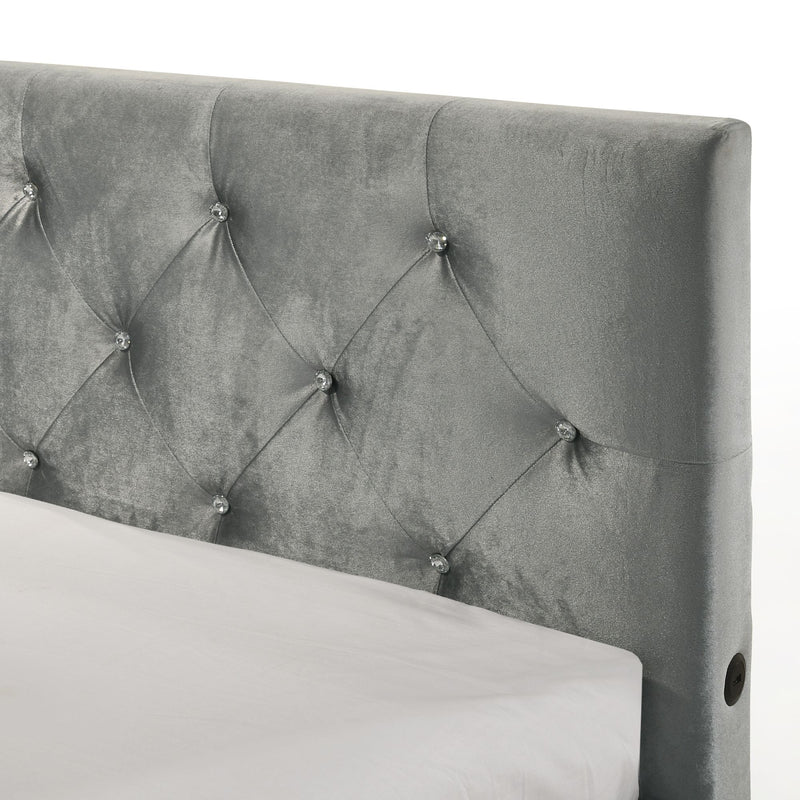 Amberley UPH Corner Bed with LED and USB