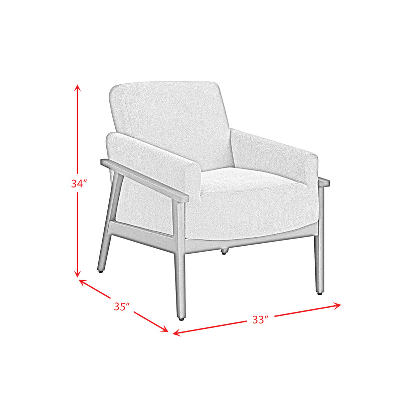 Ava Chair in Langley Blue