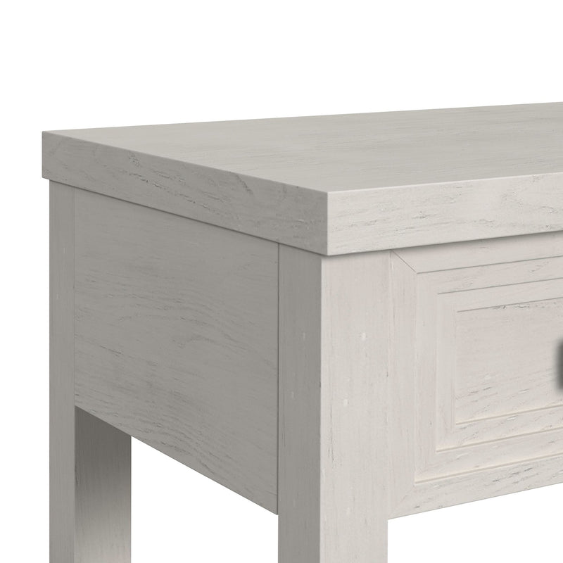 Avalanche 3PC Occasional Table Set in Antique White-Coffee Table, End Table & Sofa Table