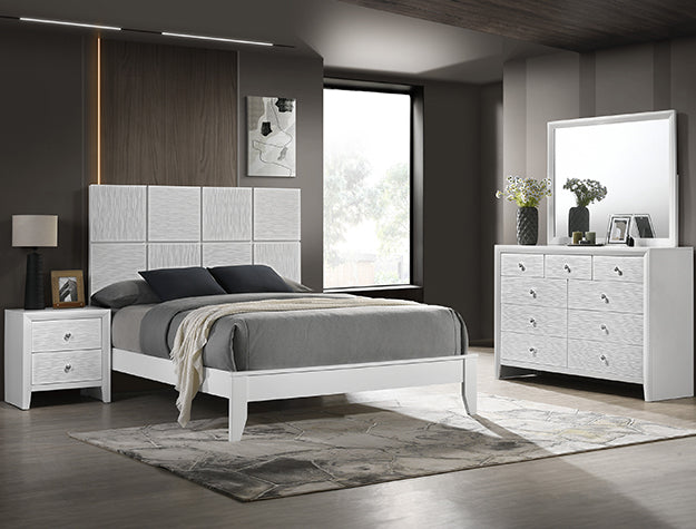 Denker King Rail White