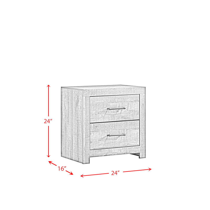 Bailey Bookcase Panel Bedroom Set with Bluetooth