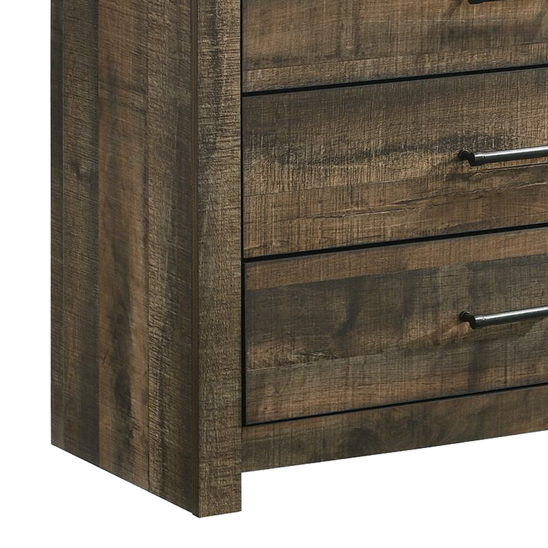 Bailey Bookcase Panel Bedroom Set with Bluetooth