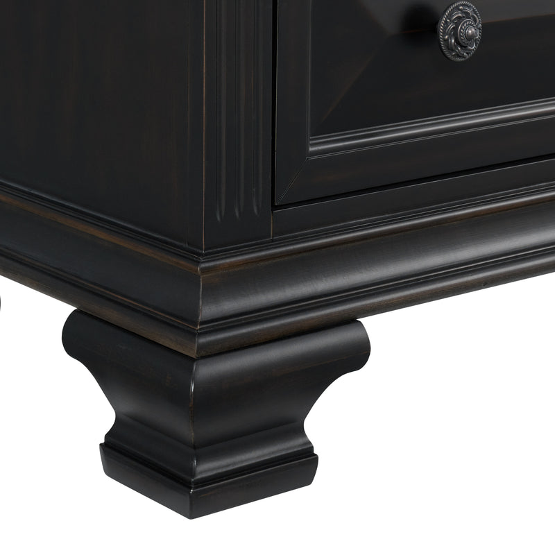 Bridgestone 2-Drawer Nightstand with USB