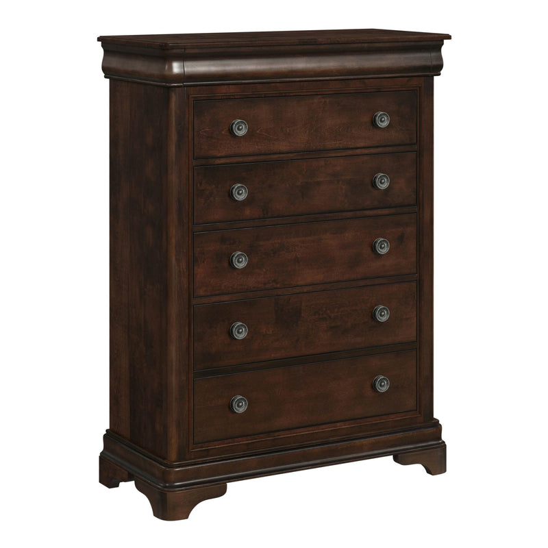 Cameron Cherry Panel Bedroom Set