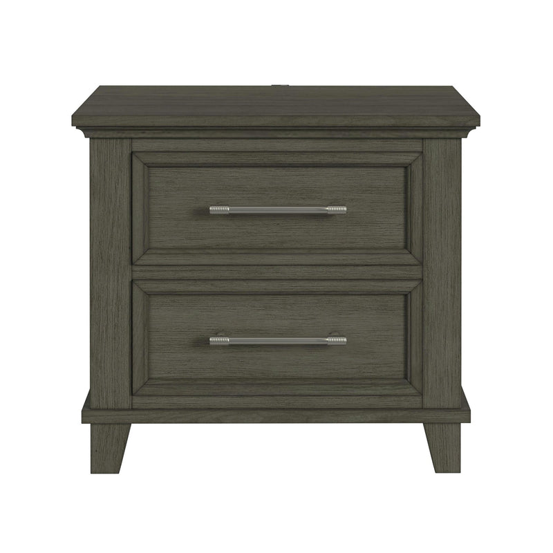 Canterbury 2-Drawer Nightstand with USB