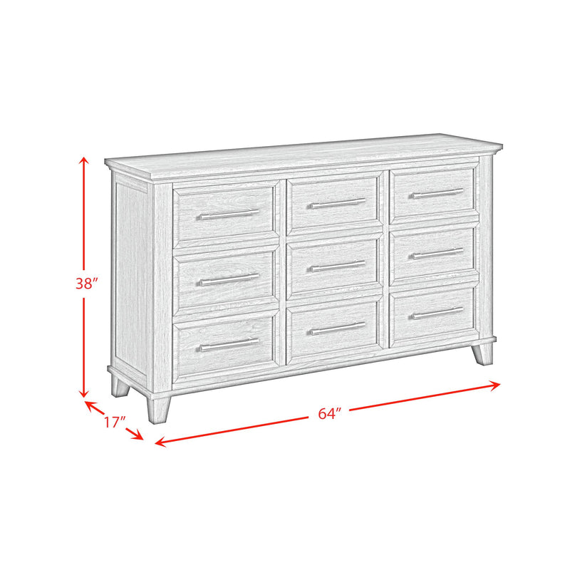 Canterbury 9-Drawer Dresser