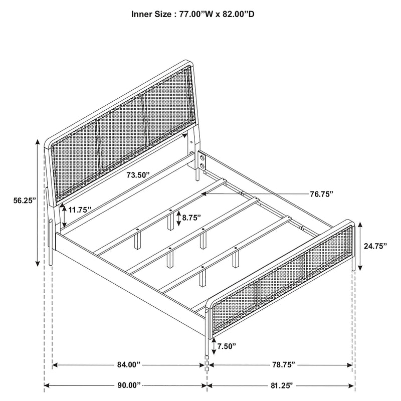 Arini Panel Bed