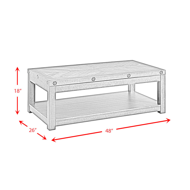 Colorado Occasional Coffee Table w/Lift Top Charcoal