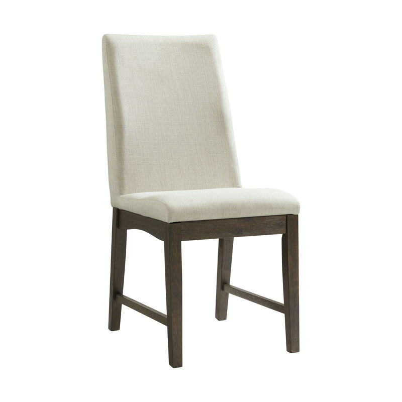 Dapper 5PC Rectangular Standard Height Dining Set in Walnut-Table & Four Chairs