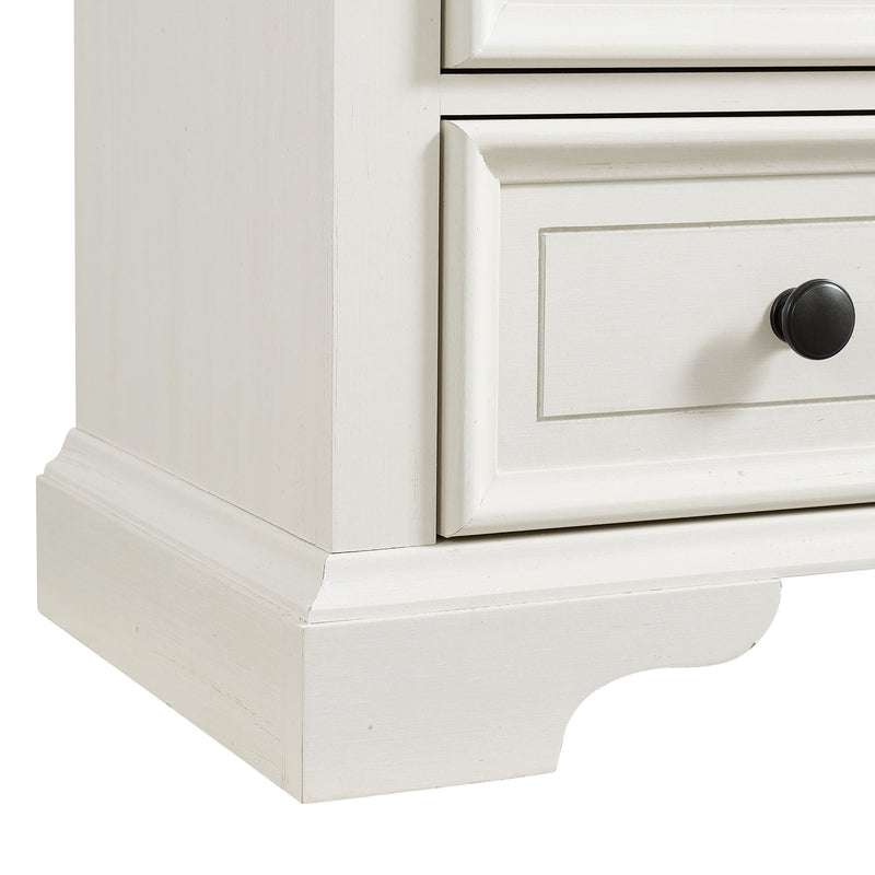 Eastwood Youth UPH Bedroom Set in Off-White