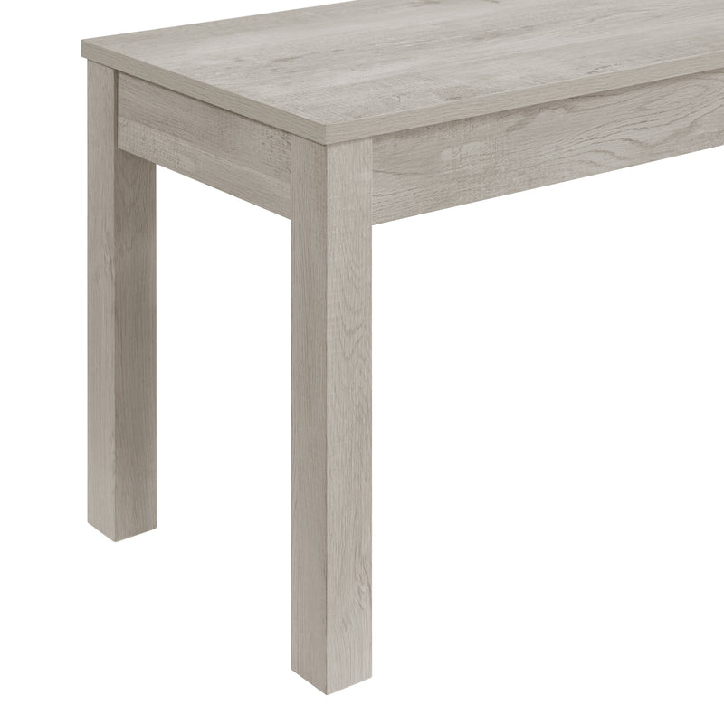 Eleanor Standard Height Dining Set in White-Rectangular Table and Four Chairs