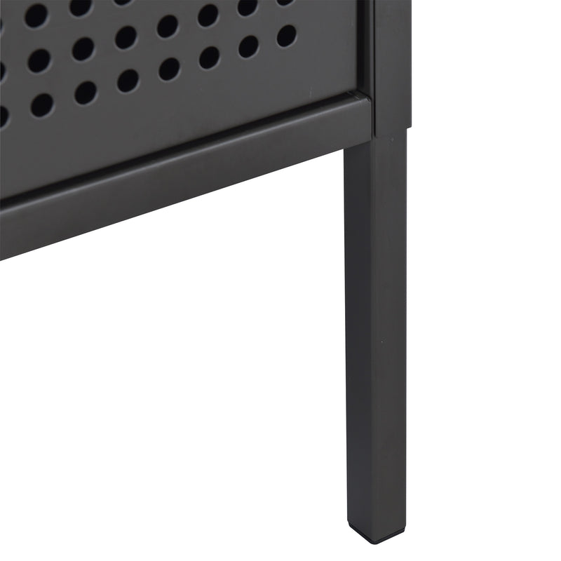 Ember Nightstand (C-1094) GREY NIGHTSTAND W/ USB