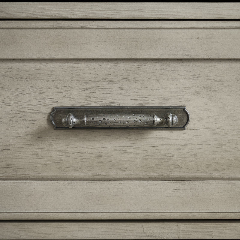 Farmington Panel Bedroom Set in Medium Brown and Washed Stone